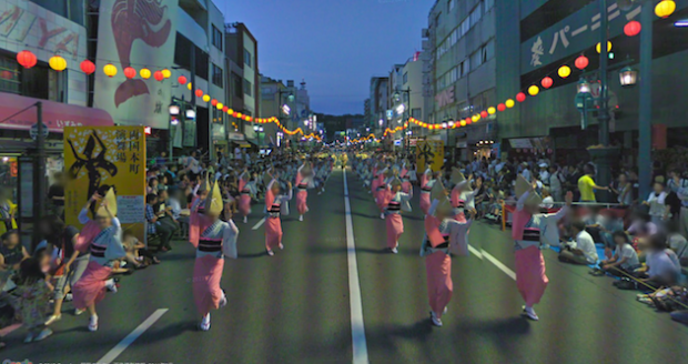 google-street-view-japan-awa-odori