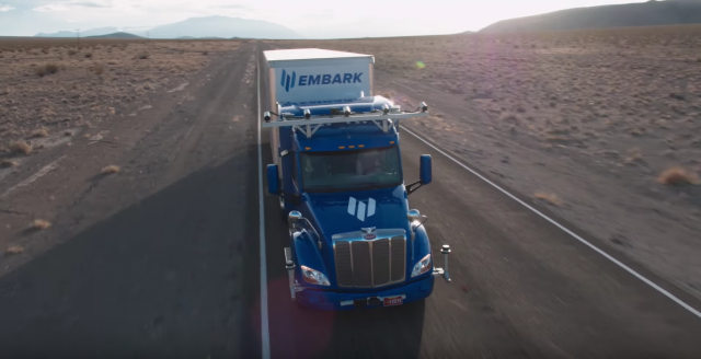 長距離運転に特化した自動運転トラック Embark 北米のトラック運転手不足への貢献を目指す Bridge ブリッジ