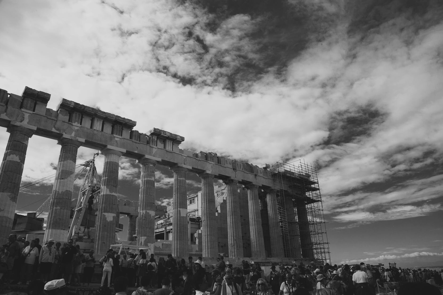 architecture athens black and white black and white