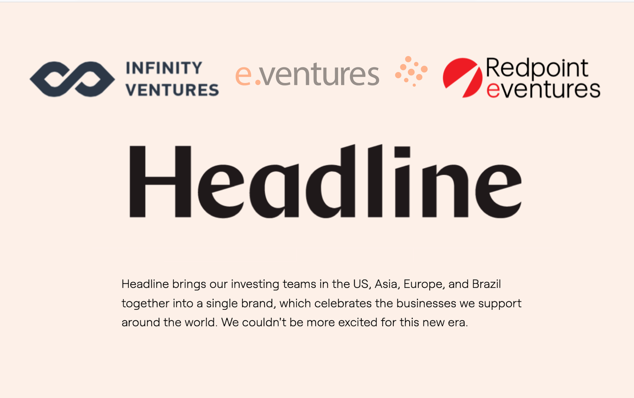 Infinity Venturesら欧米アジアとブラジルのvc3社 ブランドを Headline に統合 Bridge ブリッジ テクノロジー スタートアップ情報